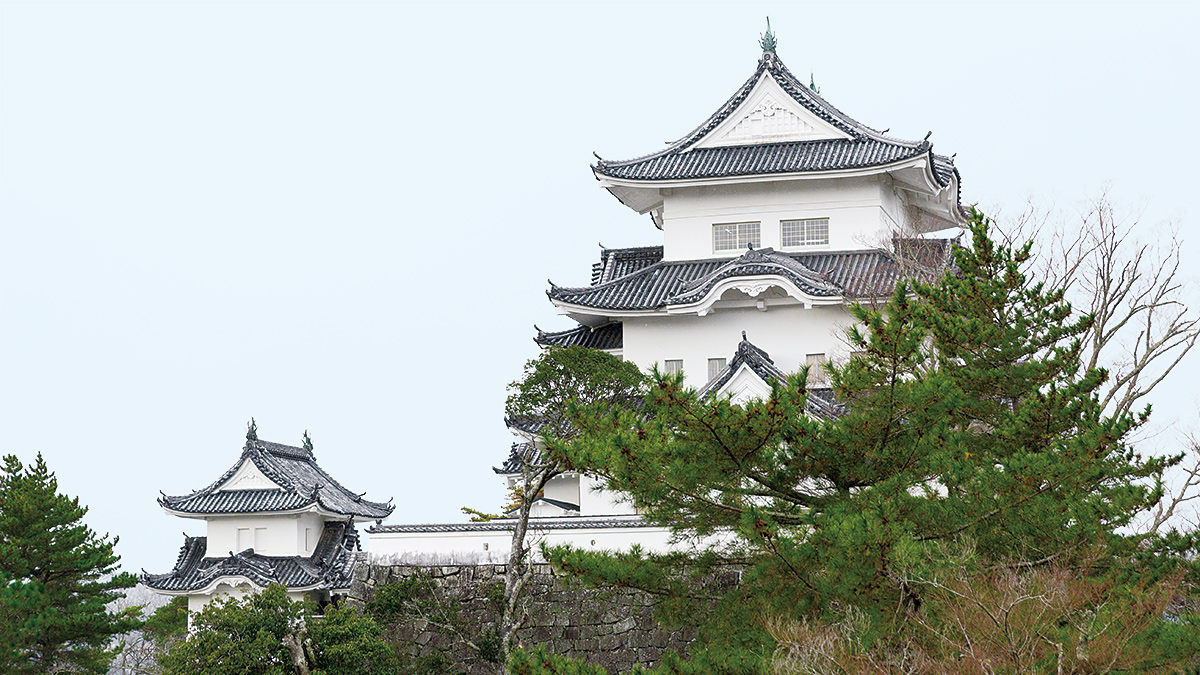 National Historic Landmark Ueno-jo Castle Ruins(Heiraku-ji Temple Ruins)